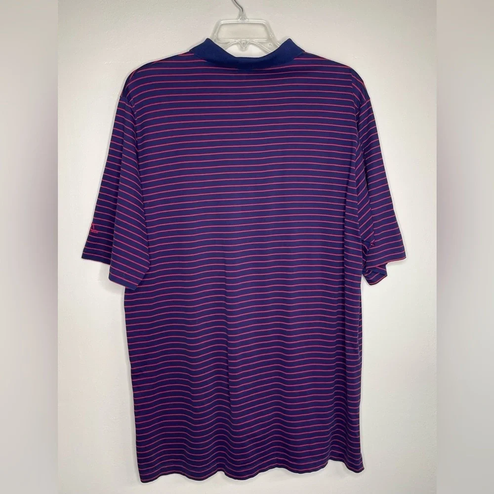 Ralph Lauren Polo Golf Pima Cotton Striped Polo Shirt Size XL